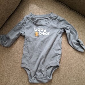 Carter's Baby Boy Long Sleeve Onesie